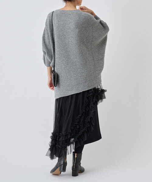 BEARDSLEY（ビアズリー）の「《FRIPIER》 チュチュオーバースカート（スカート・レディース・ブラック・FREE）」の4枚目の写真