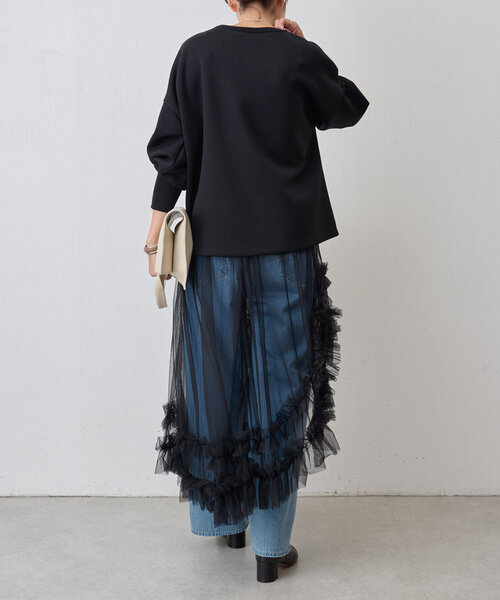 BEARDSLEY（ビアズリー）の「《FRIPIER》 チュチュオーバースカート（スカート・レディース・ブラック・FREE）」の14枚目の写真