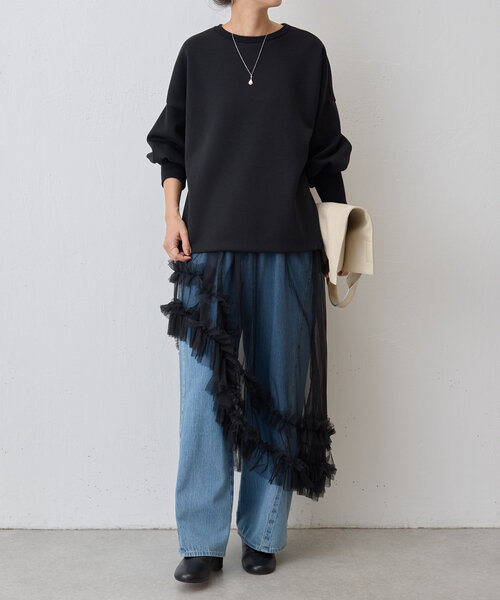 BEARDSLEY（ビアズリー）の「《FRIPIER》 チュチュオーバースカート（スカート・レディース・ブラック・FREE）」の16枚目の写真