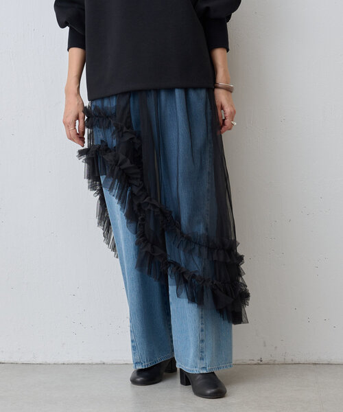 BEARDSLEY（ビアズリー）の「《FRIPIER》 チュチュオーバースカート（スカート・レディース・ブラック・FREE）」の17枚目の写真