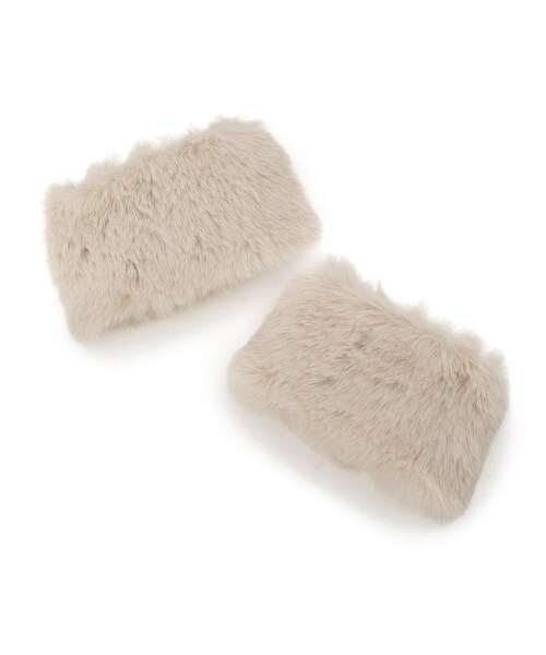 ITS'DEMO（イッツデモ）の「◆【フェイクファー・リボン取り外し可／M・Lサイズ展開】3Wayブーツ（ブーツ・レディース・ベージュ/ダークグレー・38/40）」の3枚目の写真