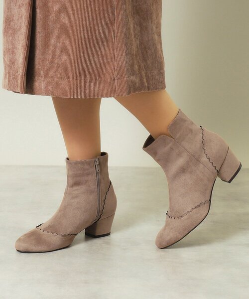 ITS'DEMO（イッツデモ）の「◆【フェイクファー・リボン取り外し可／M・Lサイズ展開】3Wayブーツ（ブーツ・レディース・ベージュ/ダークグレー・38/40）」の13枚目の写真