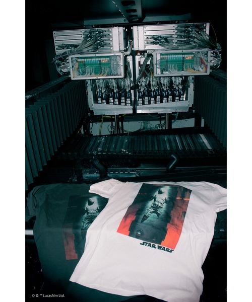 STAR WARS（スターウォーズ）の「『スター・ウォーズ/STARWARS』"""Han Solo"" T-Shirt"  半袖プリントTシャツ ビックシルエット ピグメント加工 ヴィンテージライク（Tシャツ/カットソー・メンズ・チャコール/ホワイト・X-LARGE/LARGE/MEDIUM）」の3枚目の写真