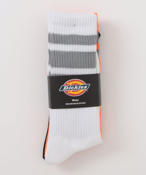 Dickies(ディッキーズ)の「【Dickies】C.3P リフレクターライン/クルー丈ソックス/3足セット/メンズ(ソックス/靴下・メンズ・マルチ・25cm~27cm)」の6枚目の写真