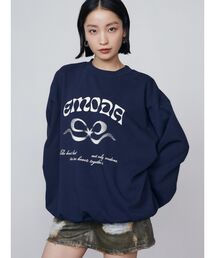 EMODA | オーバーサイズルーズプルオーバー(スウェット)