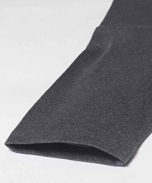 coca（coca）（コカ）の「英字プリントロングTシャツ（Tシャツ/カットソー・メンズ・アイボリー/チャコール・M/L/XL）」の15枚目の写真