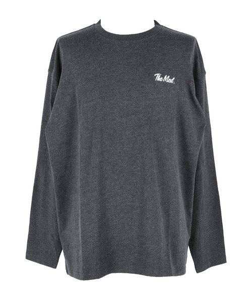 coca（coca）（コカ）の「英字プリントロングTシャツ（Tシャツ/カットソー・メンズ・アイボリー/チャコール・M/L/XL）」の19枚目の写真