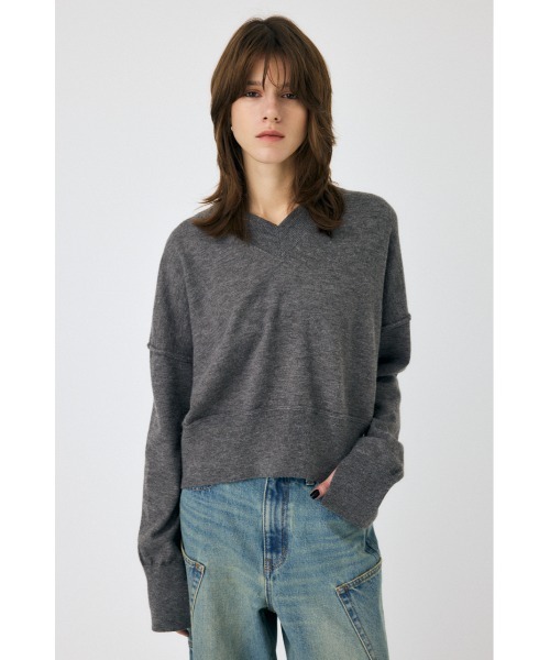 セール】BOXY V NECK セーター（ニット/セーター）｜MOUSSY