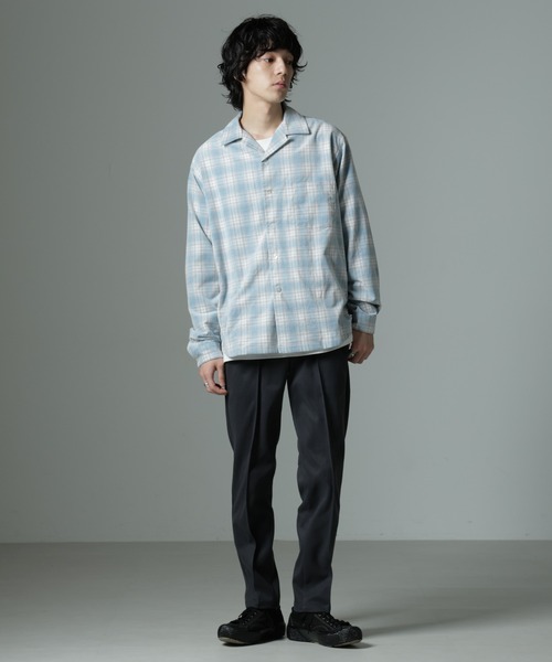 NANO universe（ナノユニバース）の「チェックシャツコール（シャツ/ブラウス・メンズ・ブルー/ベージュ・M/L）」の19枚目の写真
