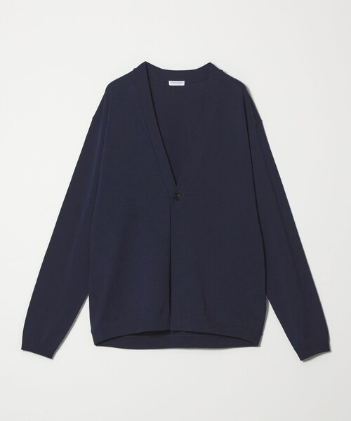 BEAUTY&YOUTH UNITED ARROWS（ビューティーアンドユースユナイテッドアローズ）の「【WEB限定 WARDROBE SMART】KOUKIN ハイゲージ ニット カーディガン【抗菌・防臭】（カーディガン/ボレロ・メンズ・グレー/ブラック/ネイビー/ダークグレー・XL/L/M/S）」の10枚目の写真