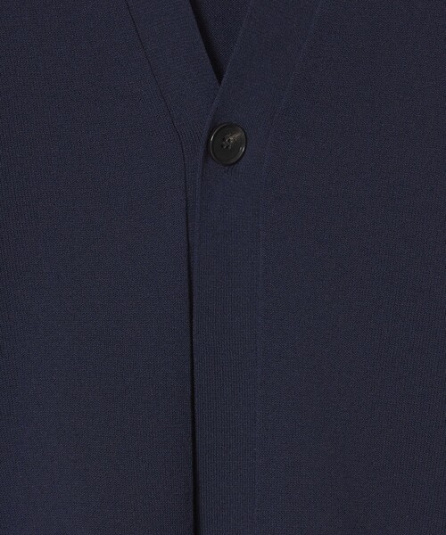 BEAUTY&YOUTH UNITED ARROWS（ビューティーアンドユースユナイテッドアローズ）の「【WEB限定 WARDROBE SMART】KOUKIN ハイゲージ ニット カーディガン【抗菌・防臭】（カーディガン/ボレロ・メンズ・グレー/ブラック/ネイビー/ダークグレー・XL/L/M/S）」の14枚目の写真