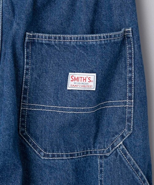 SMITH'S（スミス）の「SMITH’S（スミス）別注　デニムペインターイージーパンツ（コバルト／ネイビー）（その他パンツ・メンズ・コバルトブルー/ネイビー・M/L/XL）」の15枚目の写真