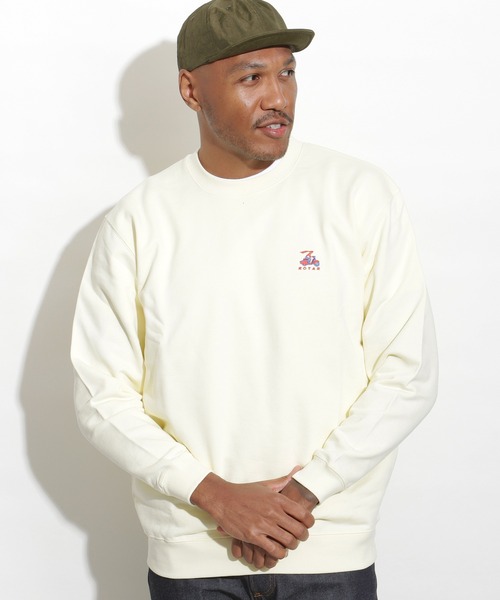 ROTAR（ローター）の「Scooter 1p SWEAT（スウェット・メンズ・ミックスグレー/ブラック/イエロー系その他/ネイビー・SMALL/MEDIUM/LARGE/X-LARGE）」の4枚目の写真