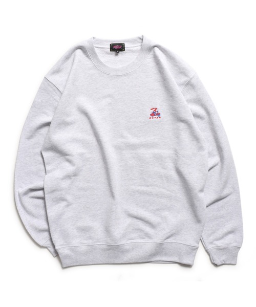 ROTAR（ローター）の「Scooter 1p SWEAT（スウェット・メンズ・ミックスグレー/ブラック/イエロー系その他/ネイビー・SMALL/MEDIUM/LARGE/X-LARGE）」の2枚目の写真