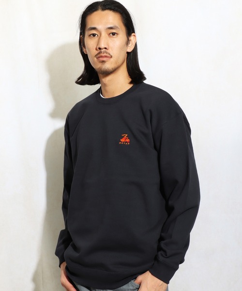 ROTAR（ローター）の「Scooter 1p SWEAT（スウェット・メンズ・ミックスグレー/ブラック/イエロー系その他/ネイビー・SMALL/MEDIUM/LARGE/X-LARGE）」の8枚目の写真