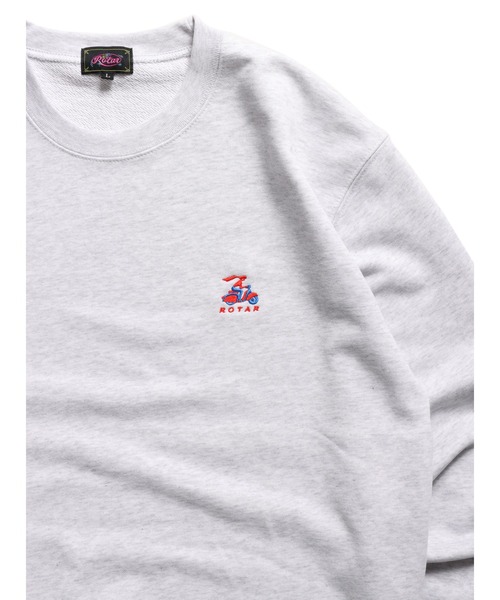 ROTAR（ローター）の「Scooter 1p SWEAT（スウェット・メンズ・ミックスグレー/ブラック/イエロー系その他/ネイビー・SMALL/MEDIUM/LARGE/X-LARGE）」の13枚目の写真