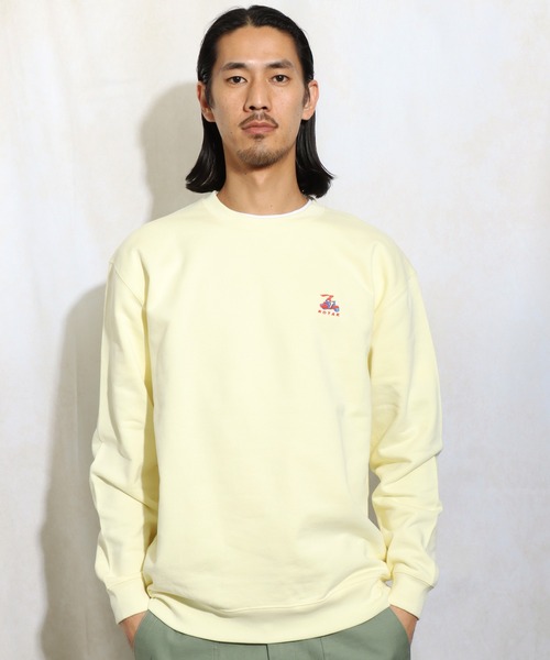 ROTAR（ローター）の「Scooter 1p SWEAT（スウェット・メンズ・ミックスグレー/ブラック/イエロー系その他/ネイビー・SMALL/MEDIUM/LARGE/X-LARGE）」の6枚目の写真