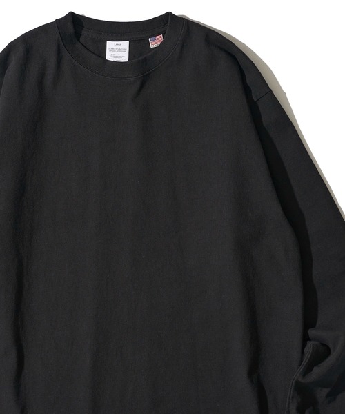 ADPOSION（アドポーション）の「【SEABEES/シービーズ】USAコットン ヘビーウェイトロングスリーブTシャツ（Tシャツ/カットソー・メンズ・グリーン/ホワイト/ブラック/ベージュ・MEDIUM/X-LARGE/LARGE）」の3枚目の写真