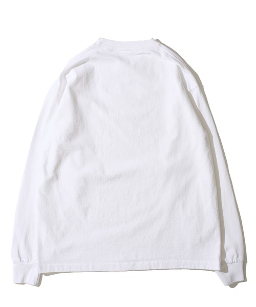 ADPOSION（アドポーション）の「【SEABEES/シービーズ】USAコットン ヘビーウェイトロングスリーブTシャツ（Tシャツ/カットソー・メンズ・グリーン/ホワイト/ブラック/ベージュ・MEDIUM/X-LARGE/LARGE）」の6枚目の写真