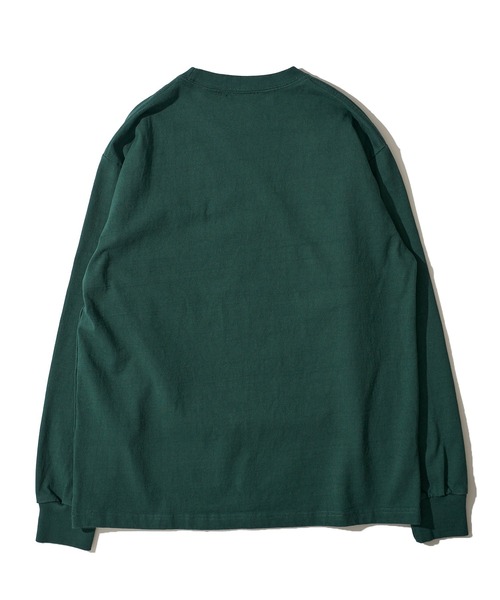 ADPOSION（アドポーション）の「【SEABEES/シービーズ】USAコットン ヘビーウェイトロングスリーブTシャツ（Tシャツ/カットソー・メンズ・グリーン/ホワイト/ブラック/ベージュ・MEDIUM/X-LARGE/LARGE）」の12枚目の写真
