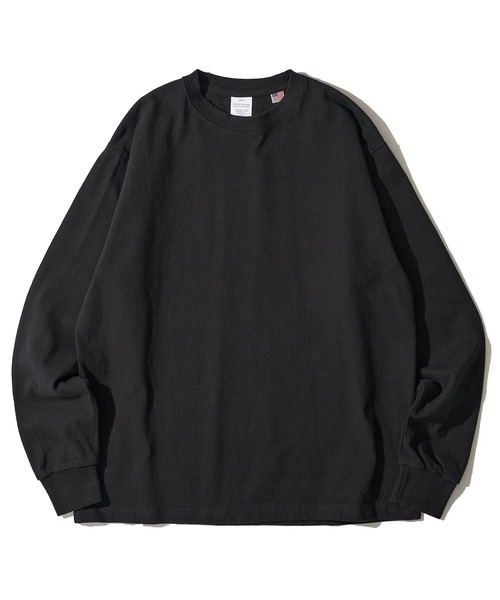 ADPOSION（アドポーション）の「【SEABEES/シービーズ】USAコットン ヘビーウェイトロングスリーブTシャツ（Tシャツ/カットソー・メンズ・グリーン/ホワイト/ブラック/ベージュ・MEDIUM/X-LARGE/LARGE）」の7枚目の写真
