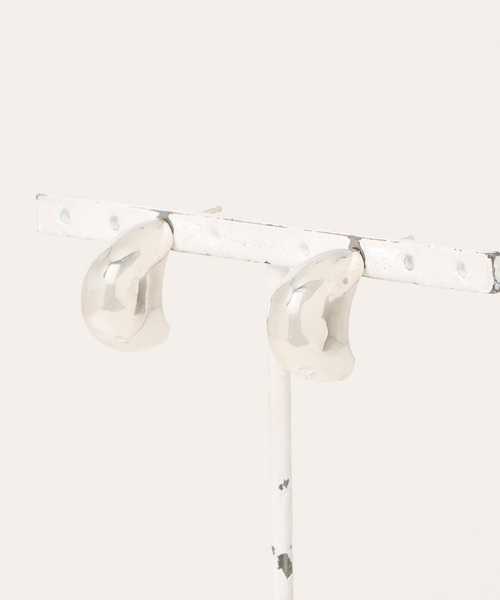 【セール】【AURORE HAVENNE】 ベルギー発 ドロップピアス シルバー 大振り（ピアス（両耳用））｜M.R'+@（ミスター）