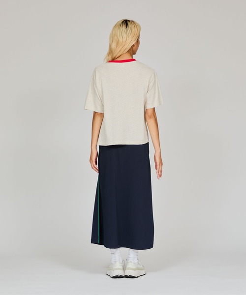 Champion(チャンピオン)の「【Champion/チャンピオン】レディース ショートスリーブTシャツ(Tシャツ/カットソー・レディース・サックスブルー/ペールイエロー/オートミール/ライトピンク・LARGE/MEDIUM)」の10枚目の写真