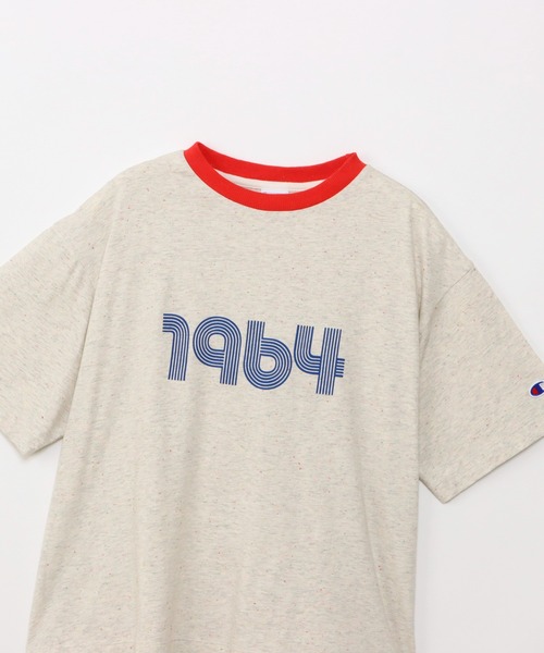 Champion(チャンピオン)の「【Champion/チャンピオン】レディース ショートスリーブTシャツ(Tシャツ/カットソー・レディース・サックスブルー/ペールイエロー/オートミール/ライトピンク・LARGE/MEDIUM)」の13枚目の写真