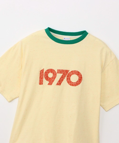 Champion(チャンピオン)の「【Champion/チャンピオン】レディース ショートスリーブTシャツ(Tシャツ/カットソー・レディース・サックスブルー/ペールイエロー/オートミール/ライトピンク・LARGE/MEDIUM)」の19枚目の写真