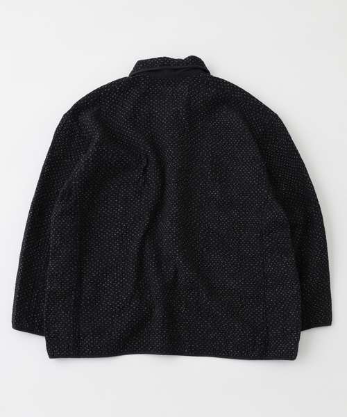 PORTER CLASSIC(ポータークラシック)の「PORTER CLASSIC / ポータークラシック ニューサシコ フレンチジャケット PC-059-2101(その他アウター・メンズ・ブラック・3/4)」の8枚目の写真