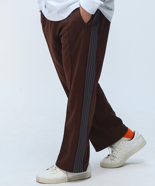 specialguest SG×28 トラックパンツ 2XL ブラウン セール】B＆T CLUB (ビーアンドティークラブ) サイドライン