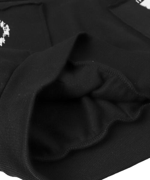 SHORT ROUND（ショートラウンド）の「SHORT ROUND/フォトペーストグラフィックプルオーバー（スウェット・メンズ・グレー/ブラック・LARGE/MEDIUM）」の3枚目の写真