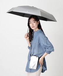 POLO RALPH LAUREN（ポロ ラルフ ローレン）の「【WEB限定】遮光100% 晴雨兼用折りたたみ日傘 コンパクト ポーチ付き "POLOワンポイント" ポロ（折りたたみ傘）」