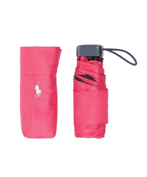 2024今季POLO RALPH LAURENポロベア折りたたみ日傘♡ポーチ付き ポロ ラルフ ローレン POLO RALPH LAUREN 晴雨兼用折りたたみ