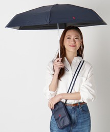 POLO RALPH LAUREN（ポロ ラルフ ローレン）の「【WEB限定】遮光100% 晴雨兼用折りたたみ日傘 コンパクト ポーチ付き "POLOワンポイント" ポロ（折りたたみ傘）」
