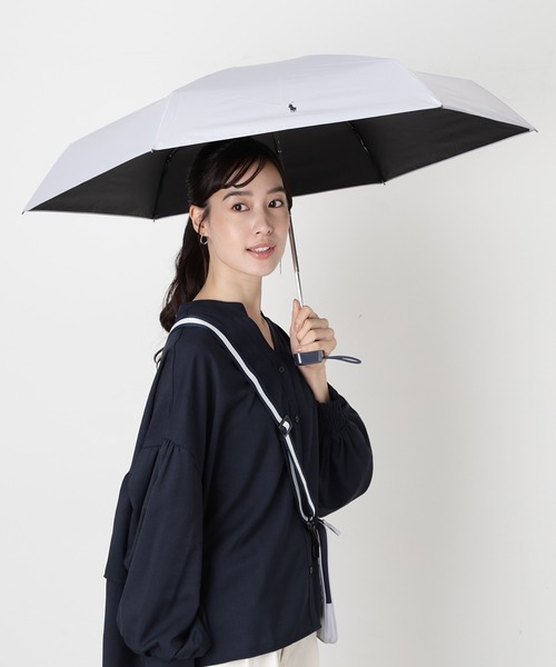 WEB限定】遮光100% 晴雨兼用折りたたみ日傘 コンパクト ポーチ付き