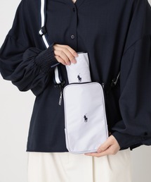POLO RALPH LAUREN（ポロ ラルフ ローレン）の「【WEB限定】遮光100% 晴雨兼用折りたたみ日傘 コンパクト ポーチ付き "POLOワンポイント" ポロ（折りたたみ傘）」