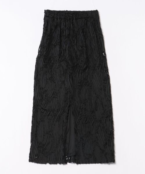 MAISON BREEZE（メゾンブリーズ）の「【MAISON BREEZE】ラインレースストレートスカート DTK（スカート・レディース・ブラック/アイボリー・FREE）」の18枚目の写真