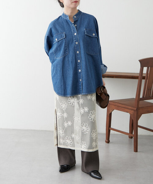 Another Branch olive des olive（アナザーブランチオリーブデオリーブ）の「【@_misato___セレクト】コードメッシュキャミワンピース（ワンピース・レディース・その他1/その他2・FREE）」の3枚目の写真