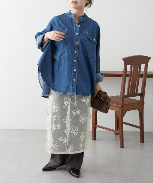 Another Branch olive des olive（アナザーブランチオリーブデオリーブ）の「【@_misato___セレクト】コードメッシュキャミワンピース（ワンピース・レディース・その他1/その他2・FREE）」の4枚目の写真