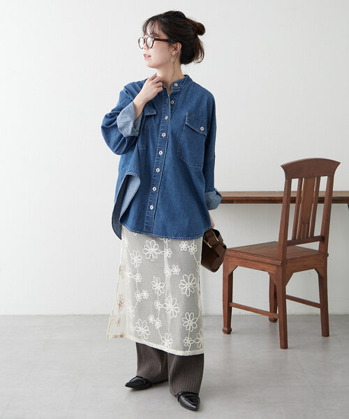 Another Branch olive des olive（アナザーブランチオリーブデオリーブ）の「【@_misato___セレクト】コードメッシュキャミワンピース（ワンピース・レディース・その他1/その他2・FREE）」の5枚目の写真