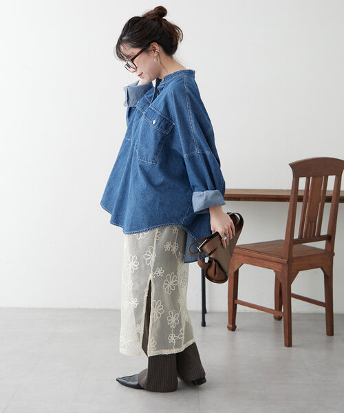 Another Branch olive des olive（アナザーブランチオリーブデオリーブ）の「【@_misato___セレクト】コードメッシュキャミワンピース（ワンピース・レディース・その他1/その他2・FREE）」の6枚目の写真