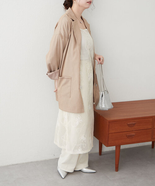 Another Branch olive des olive（アナザーブランチオリーブデオリーブ）の「【@_misato___セレクト】コードメッシュキャミワンピース（ワンピース・レディース・その他1/その他2・FREE）」の22枚目の写真