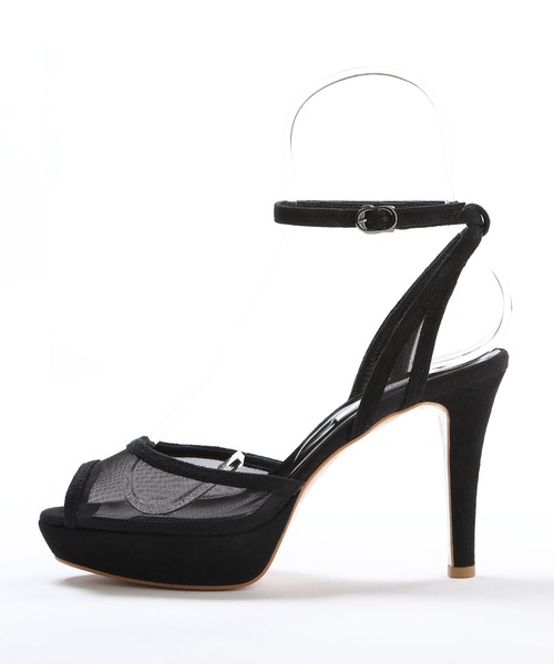 SEVEN TWELVE THIRTY（セヴントゥエルヴサーティー）の「プラットフォームチュールサンダル（サンダル・レディース・ベージュ系その他/ブラック/ホワイト・23.5cm/23cm/22.5cm/22cm/24.5cm/24cm）」の8枚目の写真