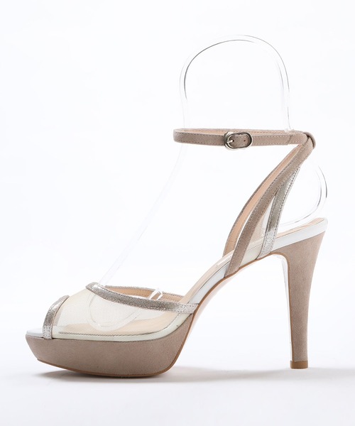 SEVEN TWELVE THIRTY（セヴントゥエルヴサーティー）の「プラットフォームチュールサンダル（サンダル・レディース・ベージュ系その他/ブラック/ホワイト・23.5cm/23cm/22.5cm/22cm/24.5cm/24cm）」の12枚目の写真