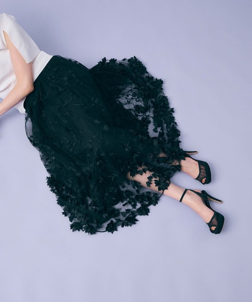 SEVEN TWELVE THIRTY（セヴントゥエルヴサーティー）の「プラットフォームチュールサンダル（サンダル・レディース・ベージュ系その他/ブラック/ホワイト・23.5cm/23cm/22.5cm/22cm/24.5cm/24cm）」の19枚目の写真