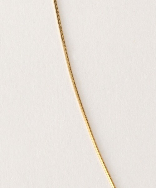 green label relaxing（グリーンレーベルリラクシング）の「スネークチェーン Wシズク スライドネックレス（ネックレス・レディース・ゴールド/シルバー・FREE）」の6枚目の写真