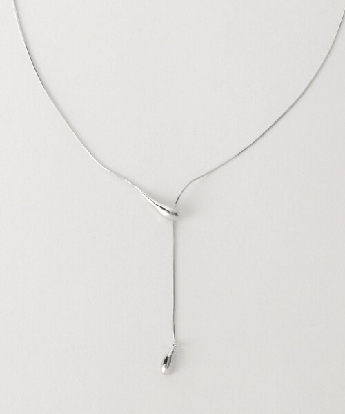 green label relaxing（グリーンレーベルリラクシング）の「スネークチェーン Wシズク スライドネックレス（ネックレス・レディース・ゴールド/シルバー・FREE）」の11枚目の写真