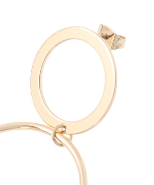 YECCA VECCA（イェッカヴェッカ）の「MIXデザインピアス（ピアス（両耳用）・レディース・シルバー/ゴールド・FREE）」の8枚目の写真