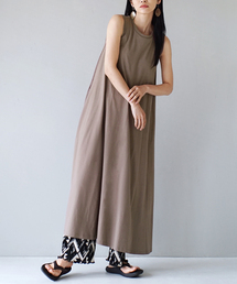 zootie | 汗しみない カップ付きノースリーブワンピース(ワンピース)